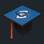 Creighton University Carbon Fiber Pattern Graduation Cap Topper<br><div class="desc">Check out these new Creighton University designs! Show off your CU Bluejays pride with these new Creighton University products. These make perfect gifts for the Bluejays student, alumni, family, friend or fan in your life. All of these Zazzle products are customizable with your name, class year, or club. Go Jays!...</div>