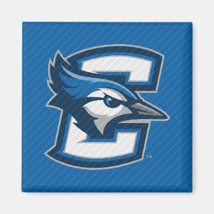 Creighton University Carbon Fiber Pattern Magnet