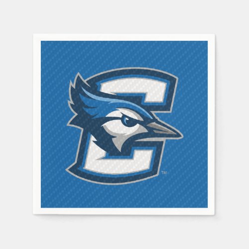 Creighton University Carbon Fiber Pattern Napkins