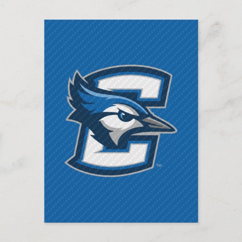 Creighton University Carbon Fiber Pattern Postcard