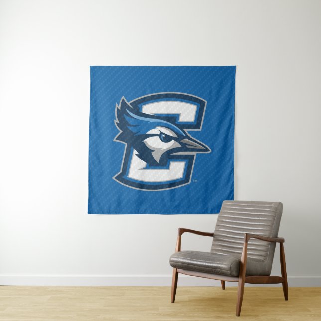 Creighton University Carbon Fiber Pattern Tapestry (In Situ)