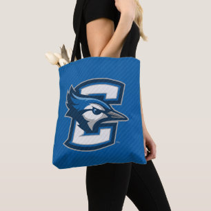 Creighton University Carbon Fiber Pattern Tote Bag