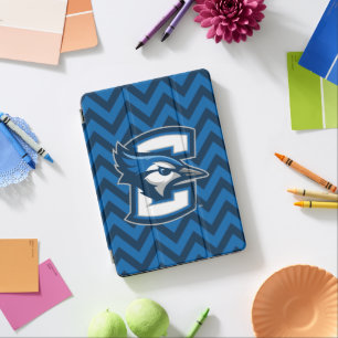 Creighton University Chevron Pattern iPad Pro Cover