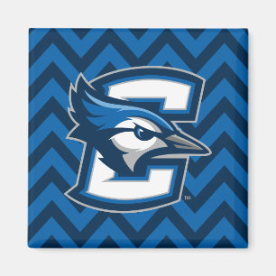Creighton University Chevron Pattern Magnet