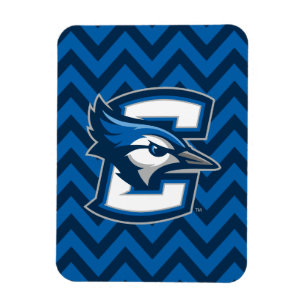 Creighton University Chevron Pattern Magnet