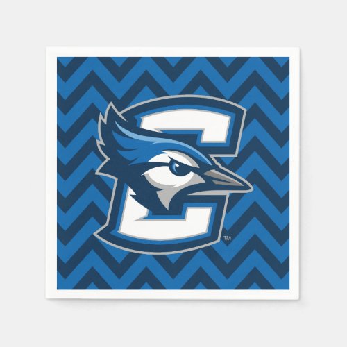 Creighton University Chevron Pattern Napkins