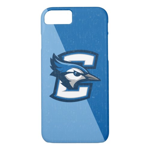 Creighton University Color Block Distressed iPhone 87 Case