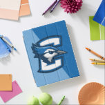 Creighton University Color Block Distressed iPad Smart Cover<br><div class="desc">Check out these new Creighton University designs! Show off your CU Bluejays pride with these new Creighton University products. These make perfect gifts for the Bluejays student, alumni, family, friend or fan in your life. All of these Zazzle products are customizable with your name, class year, or club. Go Jays!...</div>