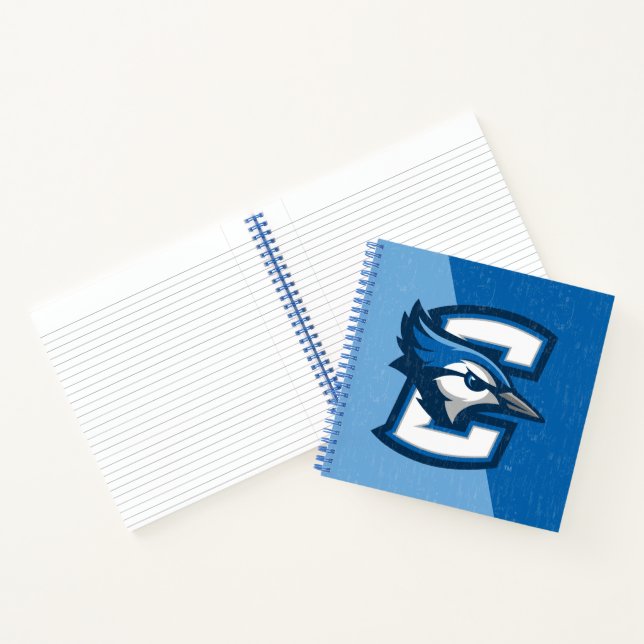 Creighton University Color Block Distressed Notebook (Inside)