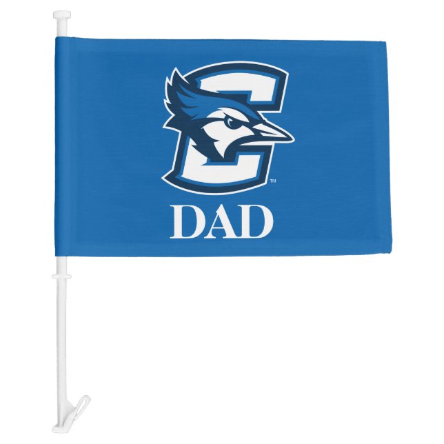 Creighton University Dad Car Flag (Front)