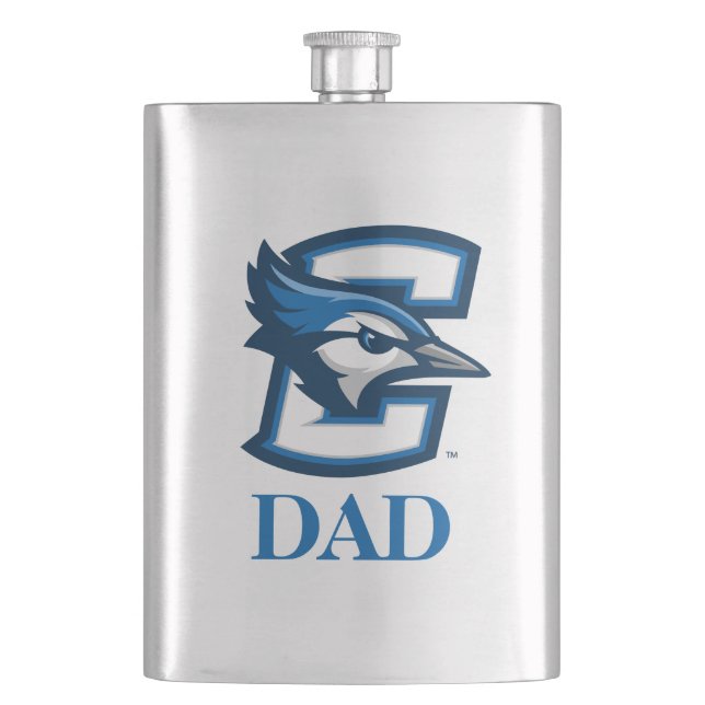 Creighton University Dad Flask (Front)
