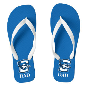 Creighton University Dad Flip Flops
