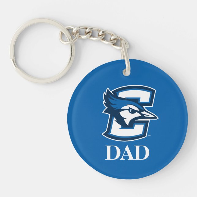 Creighton University Dad Keychain (Front)