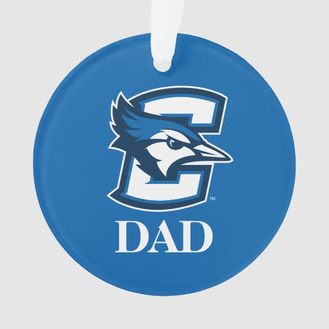 Creighton University Dad Ornament (Front)