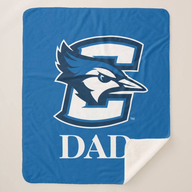 Creighton University Dad Sherpa Blanket (Front)