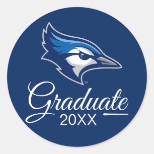 Creighton University Graduation Classic Round Sticker