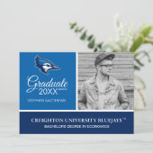 Creighton University | Graduation Invitation (Standing Front)