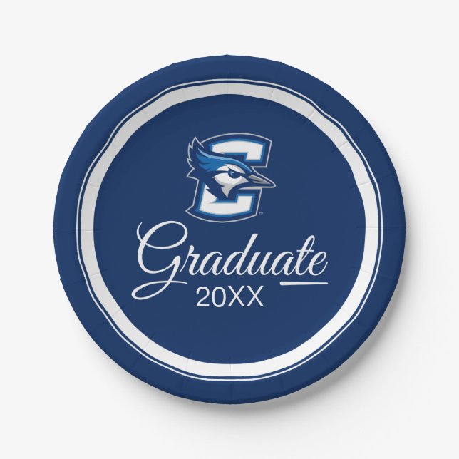 Creighton University | Graduation Paper Plates (Front)