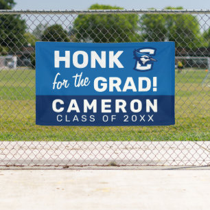 Creighton University Honk for the Grad Banner