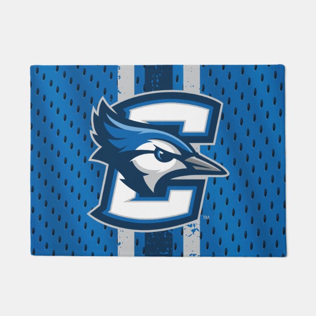 Creighton University Jersey Doormat (Front)