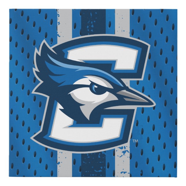 Creighton University Jersey Faux Canvas Print (Front)