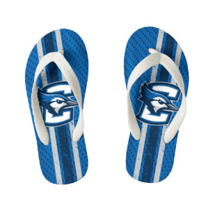 Creighton University Jersey Kid's Flip Flops