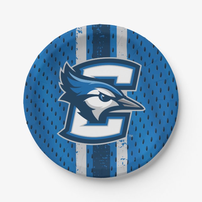 Creighton University Jersey Paper Plates (Front)