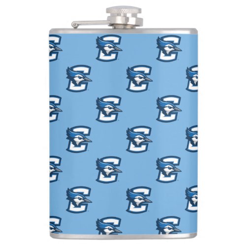 Creighton University Logo C Flask