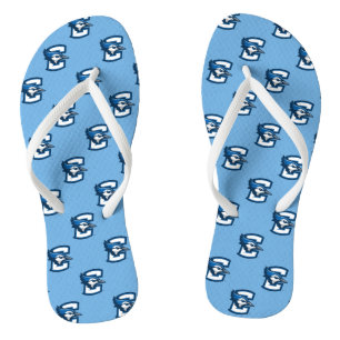 Creighton University Logo C Flip Flops