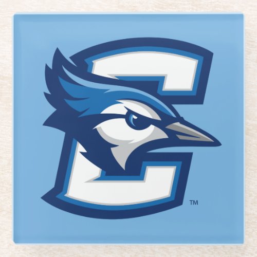 Creighton University Logo C Glass Coaster