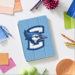 Creighton University Logo C iPad Pro Cover<br><div class="desc">Check out these new Creighton University designs! Show off your CU Bluejays pride with these new Creighton University products. These make perfect gifts for the Bluejays student, alumni, family, friend or fan in your life. All of these Zazzle products are customizable with your name, class year, or club. Go Jays!...</div>