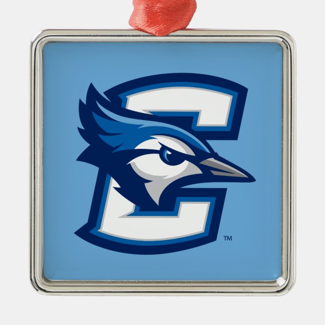 Creighton University Logo C Metal Ornament (Front)