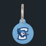 Creighton University Logo C Pet ID Tag<br><div class="desc">Check out these new Creighton University designs! Show off your CU Bluejays pride with these new Creighton University products. These make perfect gifts for the Bluejays student, alumni, family, friend or fan in your life. All of these Zazzle products are customizable with your name, class year, or club. Go Jays!...</div>