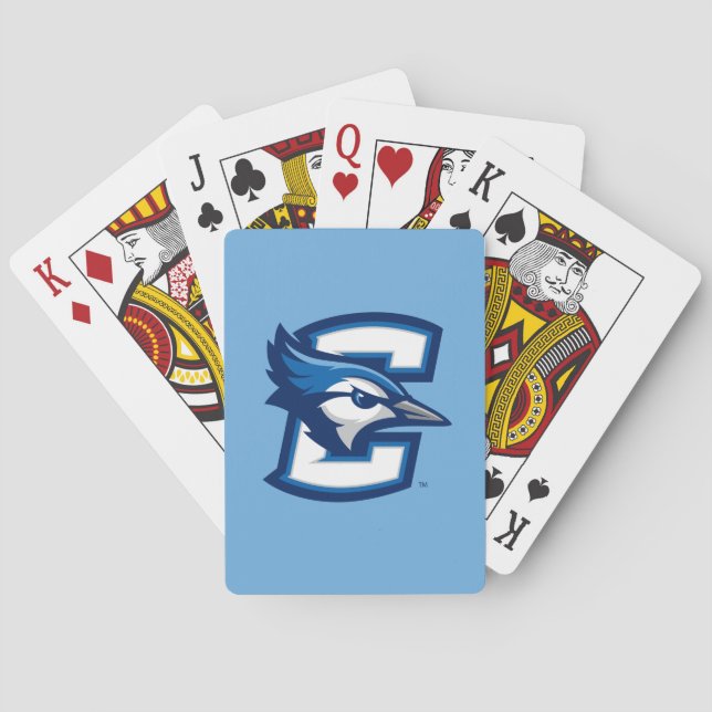 Creighton University Logo C Poker Cards (Back)