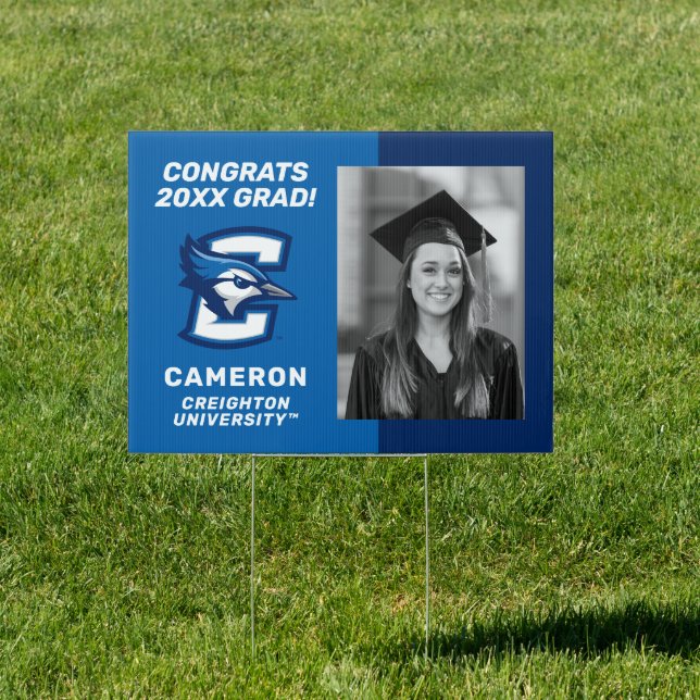 Creighton University Logo C Sign (Insitu)