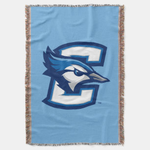 Creighton University Logo C Throw Blanket