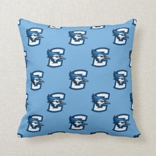 Creighton University Logo C Throw Pillow