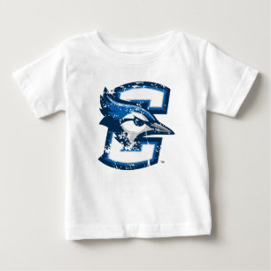 Creighton University Logo Distressed Baby T-Shirt