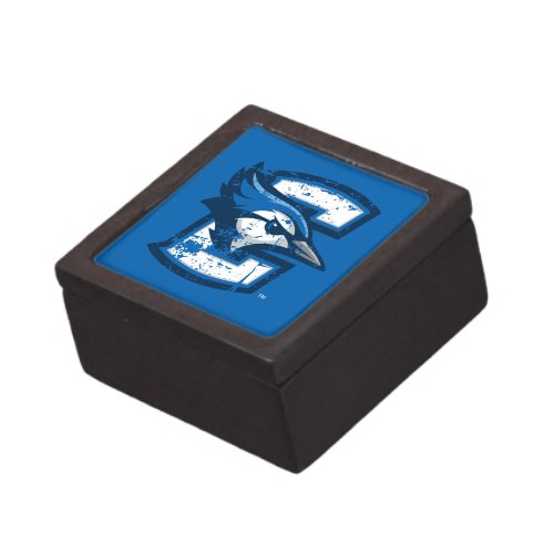 Creighton University Logo Distressed Gift Box