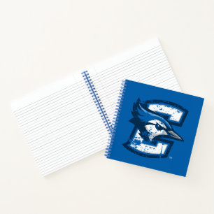 Creighton University Logo Distressed Notebook