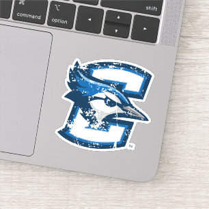 Creighton University Logo Distressed Sticker