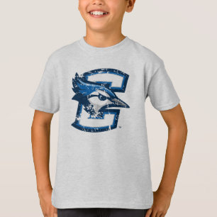 Creighton University Logo Distressed T-Shirt