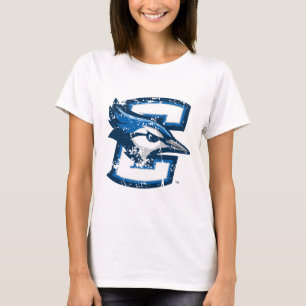 Creighton University Logo Distressed T-Shirt