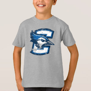 Creighton University Logo Distressed T-Shirt