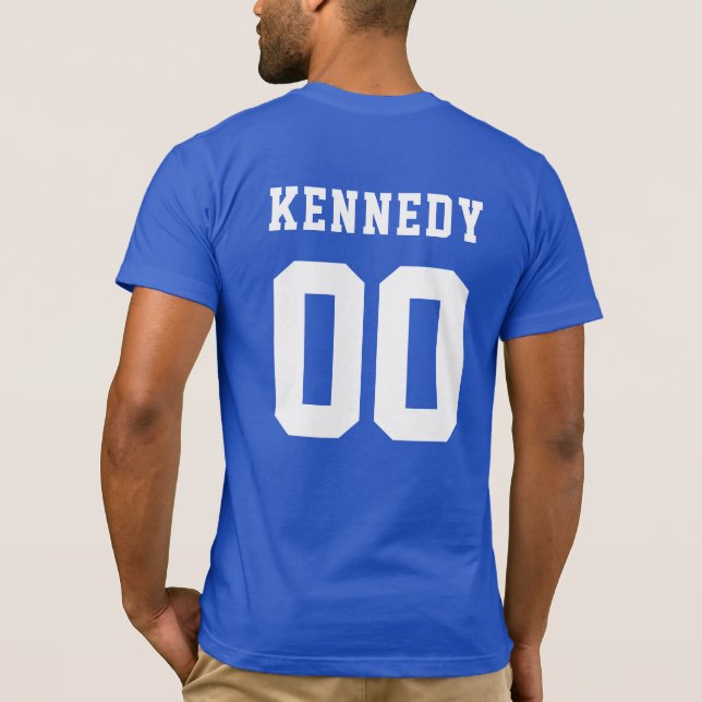 Creighton University Logo Distressed T-Shirt (Back)