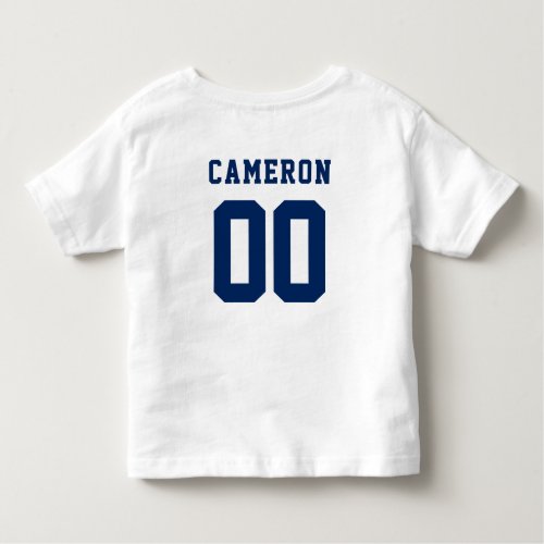 Creighton University Logo Distressed Toddler T_shirt