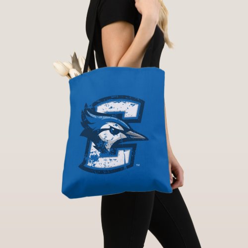 Creighton University Logo Distressed Tote Bag