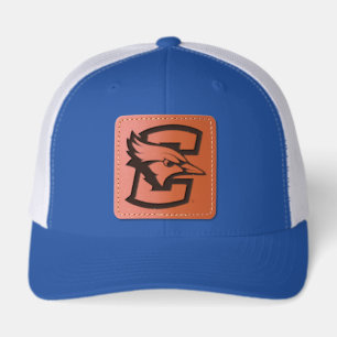 Creighton University Logo Leather Patch Hat