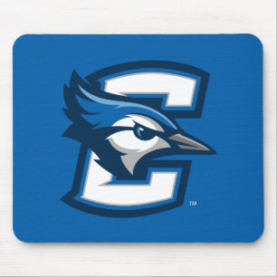 Creighton University Logo Watermark Mouse Pad
