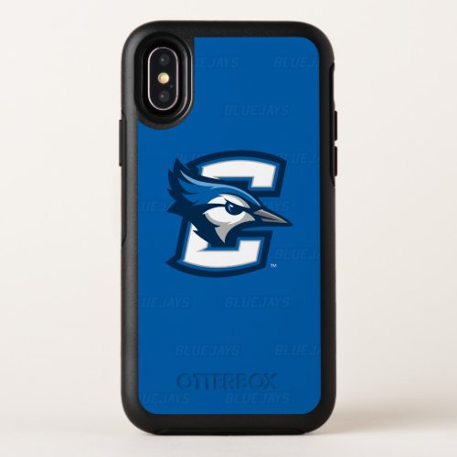 Creighton University Logo Watermark OtterBox Symmetry iPhone X Case